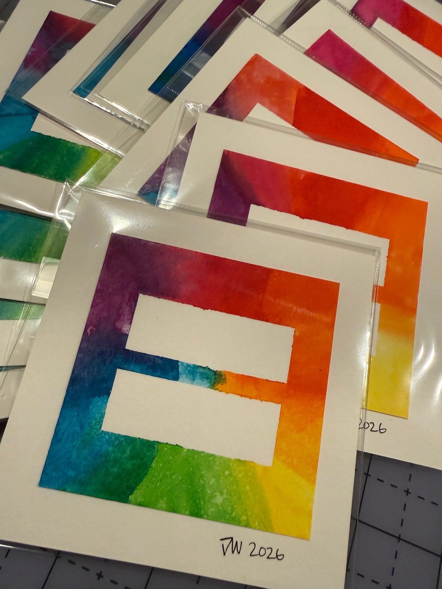 PRIDE Equality Watercolors [Painting]
