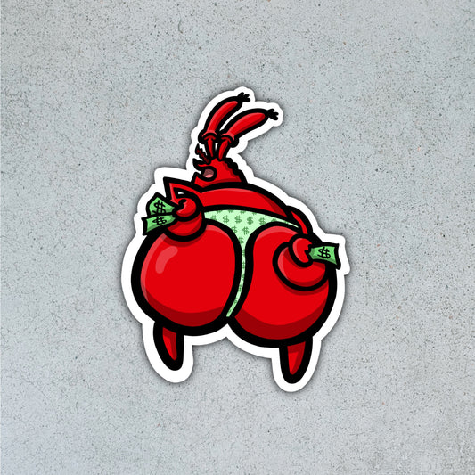 Big Booty Mr. Krabs [Sticker]