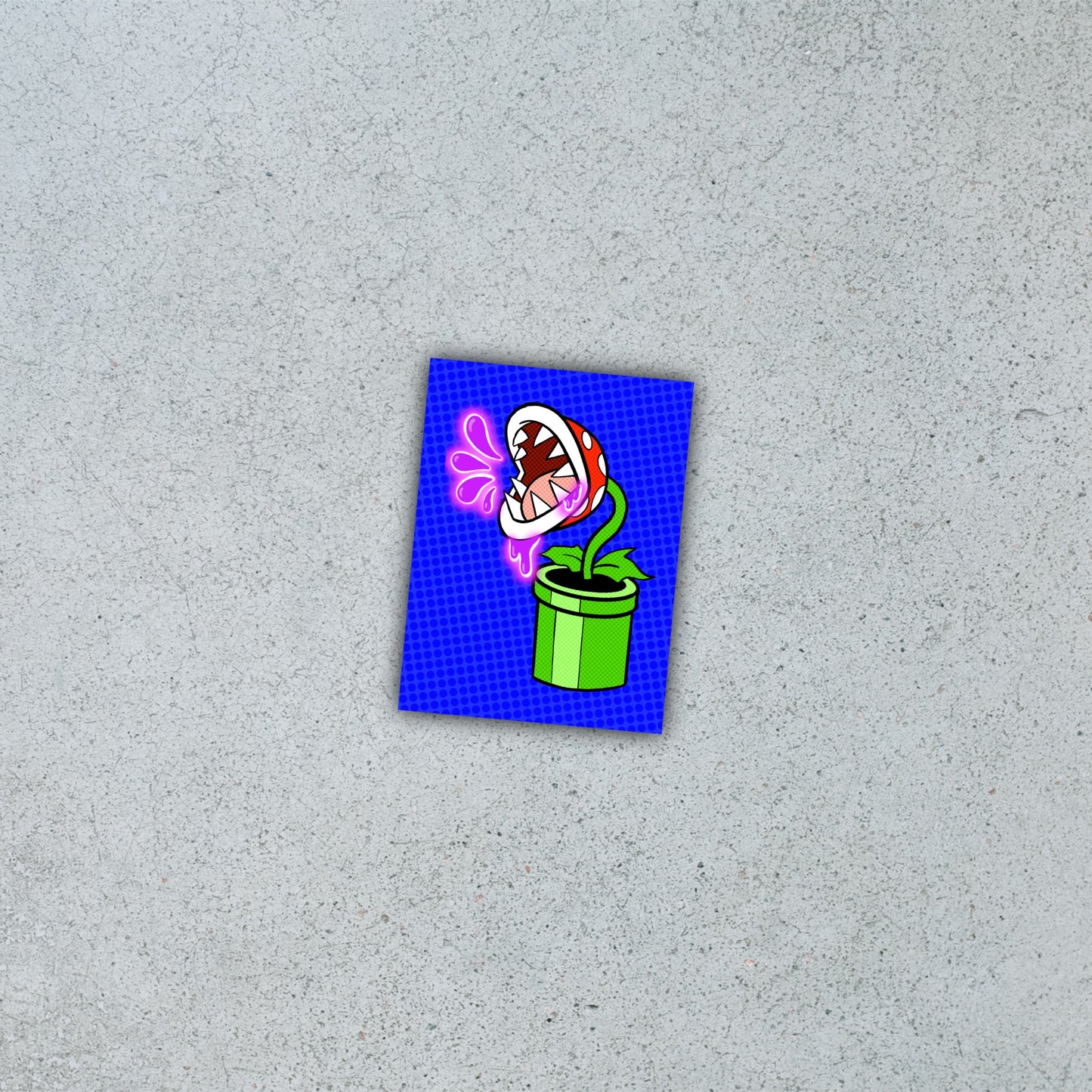 Poison Piranha Plant [Sticker]