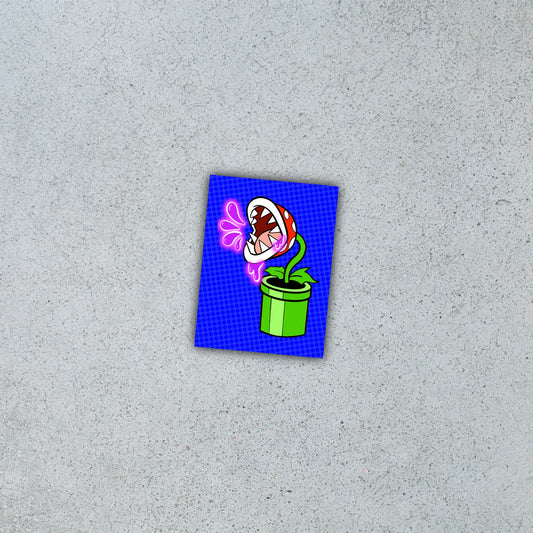 Poison Piranha Plant [Sticker]