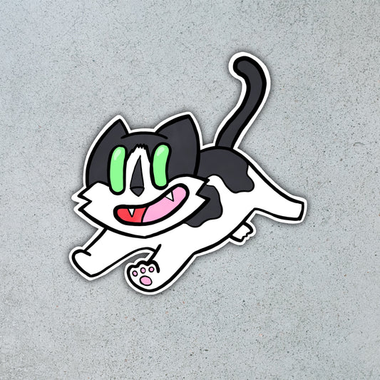Jumping Pooter [Sticker]