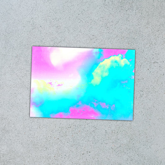 Cotton Candy Skies [Sticker]