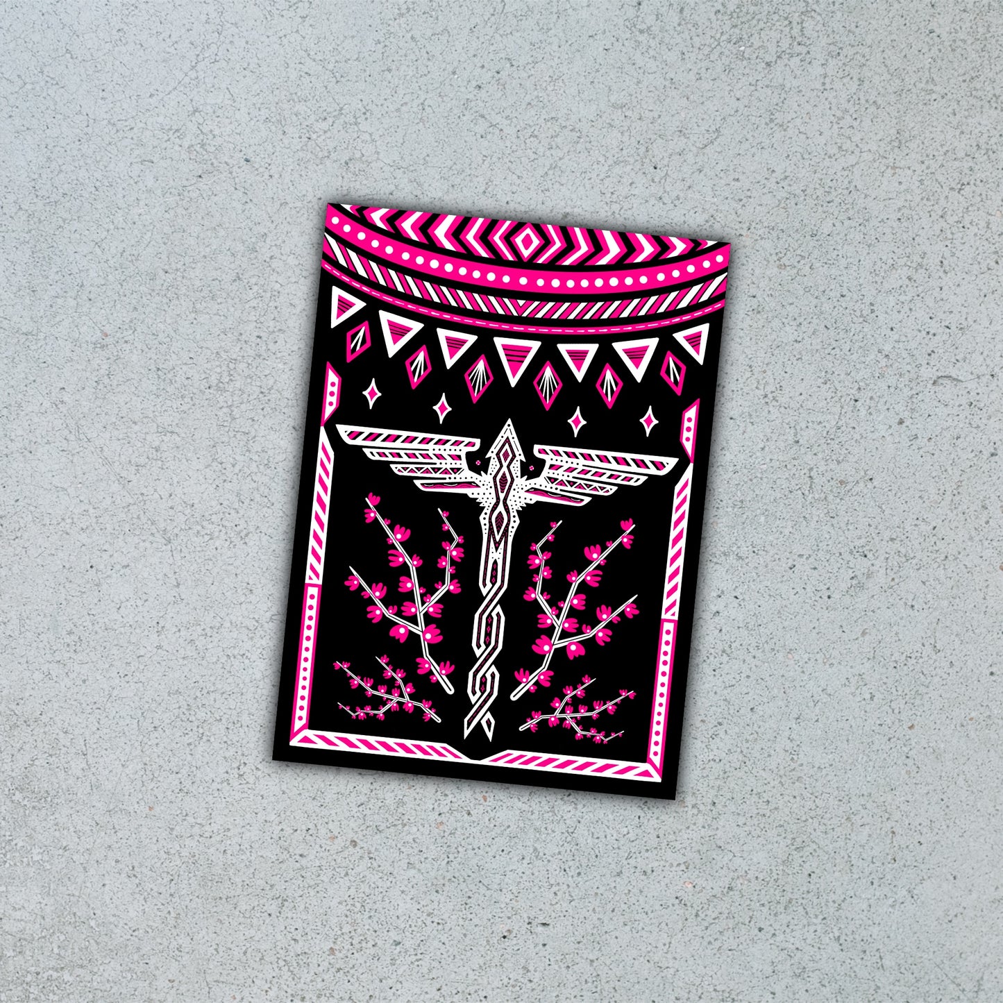 Scissortail Ascending [Sticker]