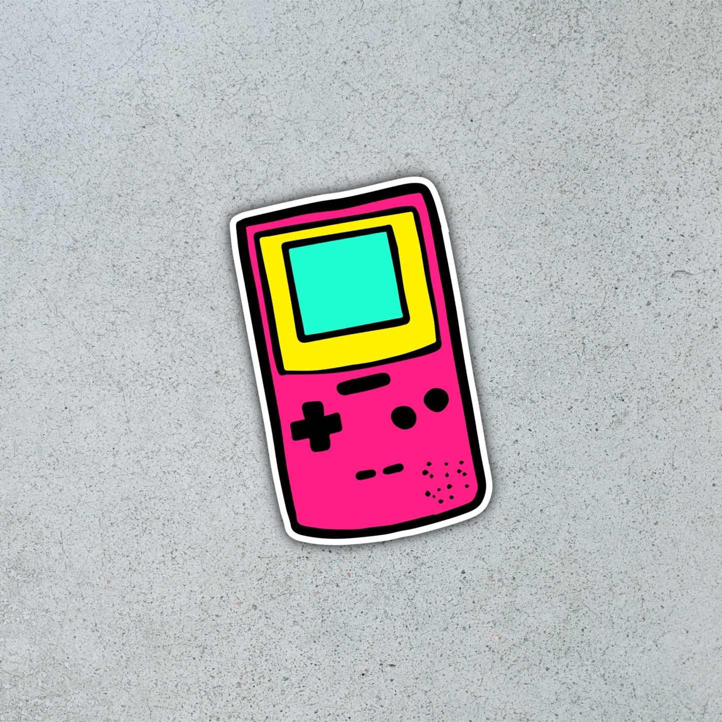 CMYK GameBoy [Sticker]