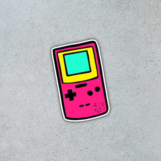 CMYK GameBoy [Sticker]