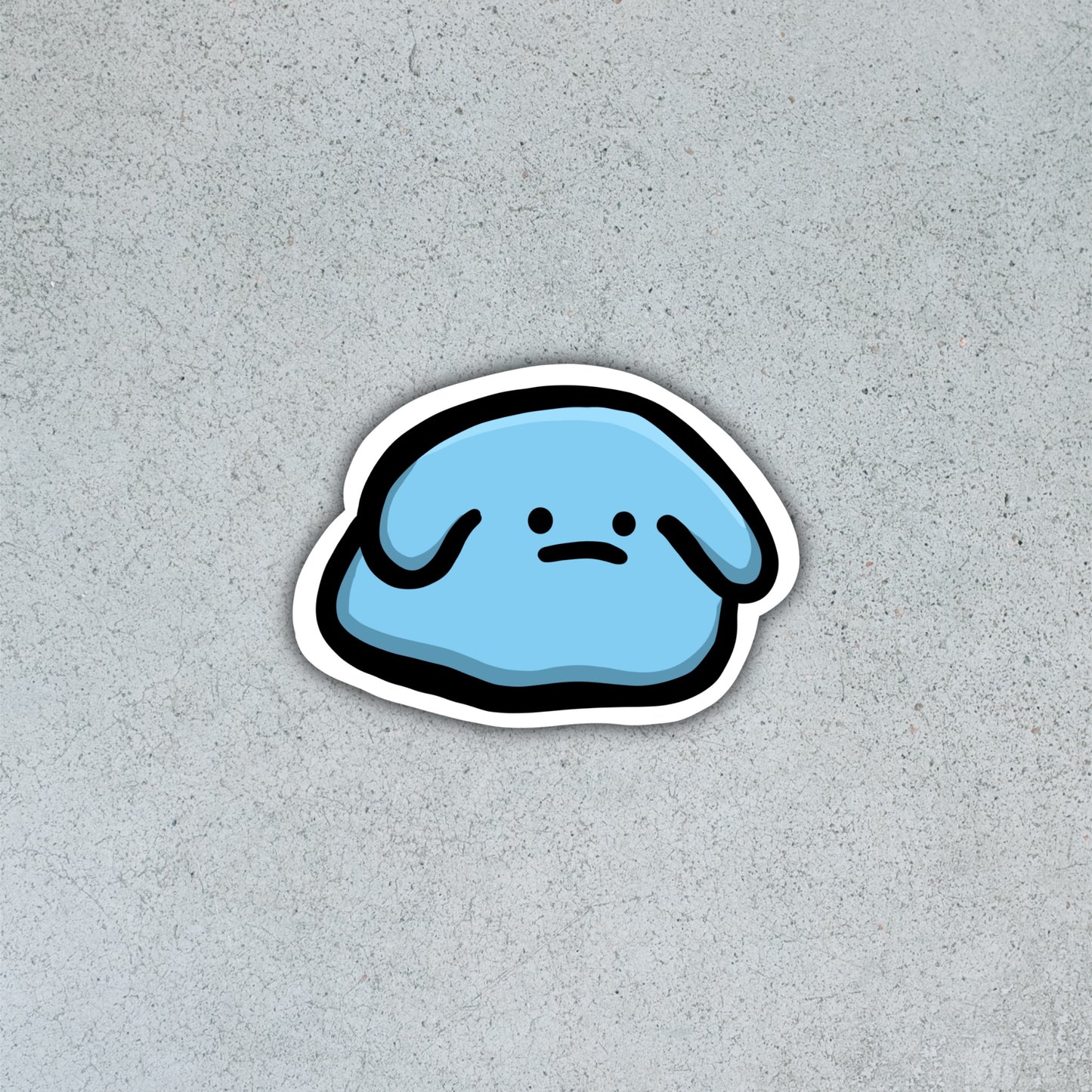 Shiny Sad Ditto [Sticker]