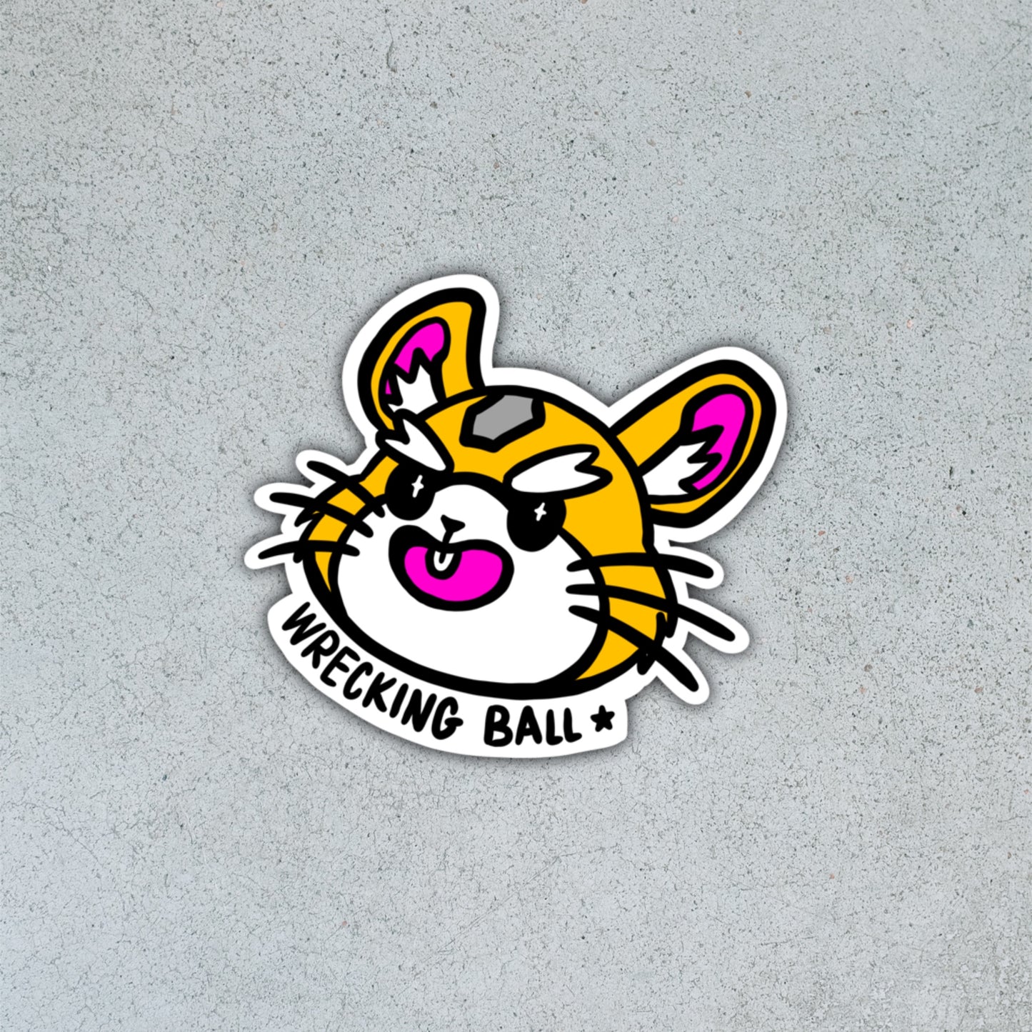Wrecking Ball / Hammond [Sticker]