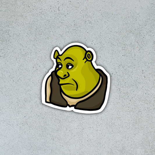Shrek Side-eye [Sticker]