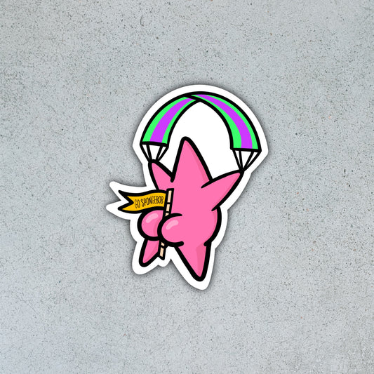 Patrick Butt Flag [Sticker]