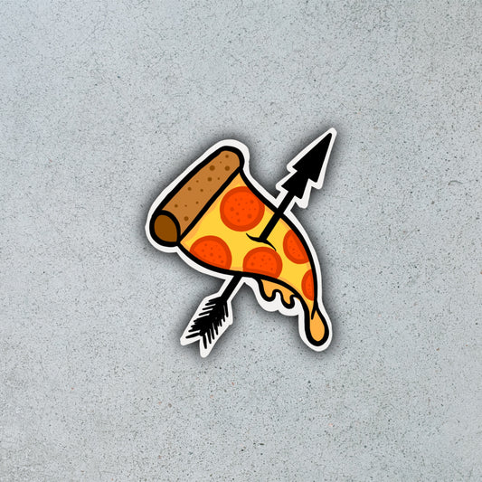 I <3 Pizza [Sticker]