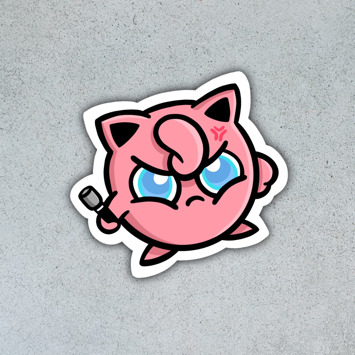 Angry Jigglypuff  [Sticker]